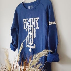 Blink-182 Collegiate Blue Crewneck